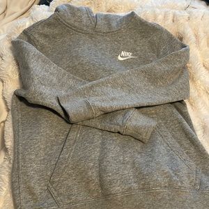 NWOT boys gray Nike hoodie